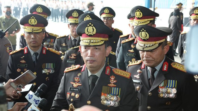 Kapolri Jenderal Listyo Sigit Prabowo mengaku telah menugaskan lima Perwira Tinggi Bintang Tiga untuk mengawasi pengamanan mudik Lebaran 2023.