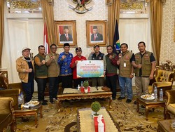 Pemprov Riau Beri Bantuan Rp 676 Juta untuk Penanganan Gempa Cianjur