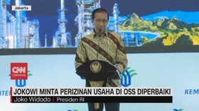 VIDEO: Jokowi Minta Perizinan Usaha di OSS Diperbaiki