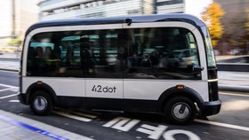 FOTO: Uji Coba Bus Swakemudi Pertama di Seoul