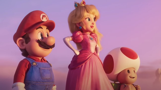 Trailer Super Mario Bros Movie Tampilkan Aksi Mario dan Princess Peach Trailer film animasi Super Mario Bros menampilkan beragam aksi dan hal ikonis dari gim Mario Bros yang terkenal.