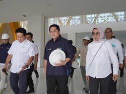 Cek Proyek BHC Lampung, Erick Thohir: Alhamdulillah Masih On Schedule