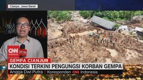 VIDEO: Kondisi Terkini Penanganan Pengungsi Korban Gempa Cianjur