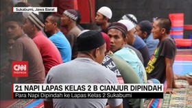 VIDEO: Lapas Cianjur Rusak, 21 Napi Lapas Kelas 2B Cianjur Dipindah