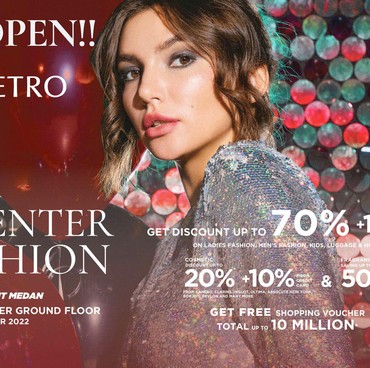 Metro Segera Hadir di Mall Centre Point Medan