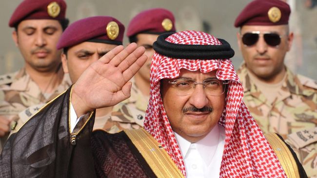 Pangeran Arab Saudi Mohammed bin Nayef sempat dituduh memakai narkoba ketika dia memegang gelar putra mahkota.