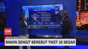 VIDEO: Makin Sengit Berebut Tiket 16 Besar