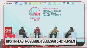 VIDEO: BPS: Inflasi November Sebesar 5,42 Persen