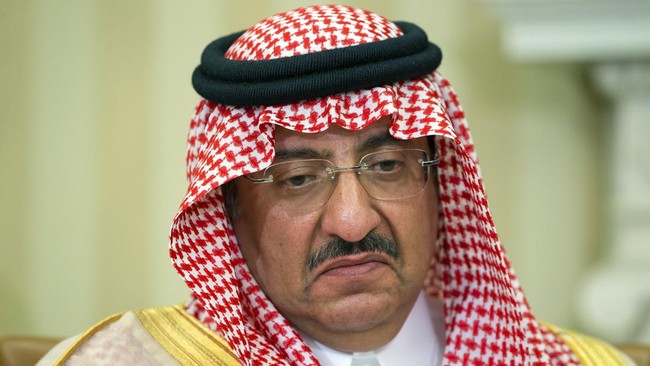 Pangeran Mohammed bin Nayef yang ditangkap Putra Mahkota Saudi, Pangeran MbS, dikabarkan dekat dengan eks Direktur CIA, Mike Pompeo