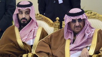 FOTO: Drama Perebutan Takhta Pangeran Mohammed bin Nayef vs MbS