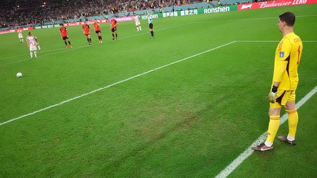 Timnas Kroasia vs Belgia bermain imbang pada babak pertama laga terakhir Grup F Piala Dunia 2022 di Stadion Ahmad bin Ali, Kamis (1/12).