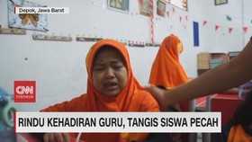 VIDEO: Rindu Kehadiran Guru, Tangis Siswa Pecah
