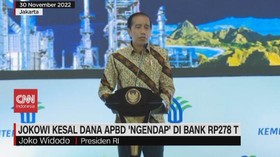 VIDEO: Jokowi Kesal Dana APBD 'Ngendap' di Bank Rp.278 T