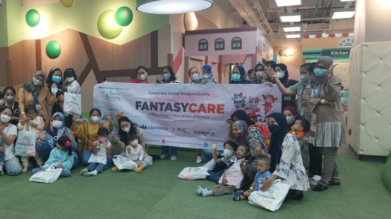 PT. AEON Fantasy Indonesia (AFI), berkomitmen menyebarkan senyuman dan kebahagiaan bagi anak-anak dan keluarga di Indonesia