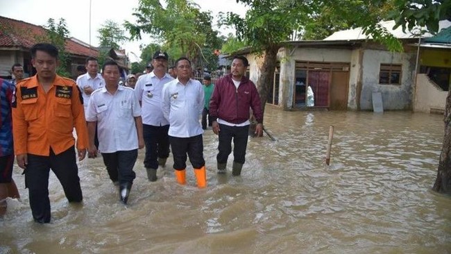 Cikarang Listrindo membentuk BEGANA bersama sejumlah pihak dalam menangani Desa Labansari yang rawan bencana, seperti banjir.