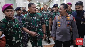 Kapolri Antar Yudo Fit n Proper Test di DPR: Bukti TNI Polri Solid