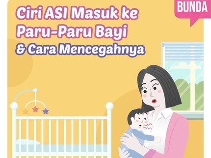 Ciri ASI Masuk ke Paru-paru Bayi & Cara Mencegahnya