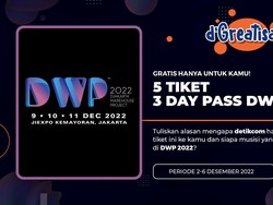 Party People! Dapatkan Tiket Gratis DWP 2022 di Sini