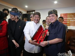Erick Thohir Silaturahmi dengan Tokoh Sunda di Bandung