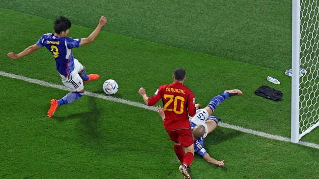 Singkirkan Jerman dari Piala Dunia 2022, pelatih Jepang buka suara soal gol kemenangan kontroversial atas Spanyol.