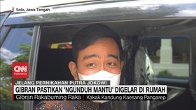 VIDEO: Gibran Pastikan 'Ngunduh Mantu' Digelar di Rumah