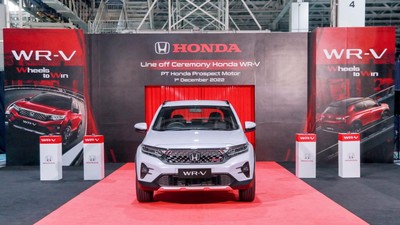 Pertama di Dunia, Honda Mulai Produksi Massal WR-V di Indonesia