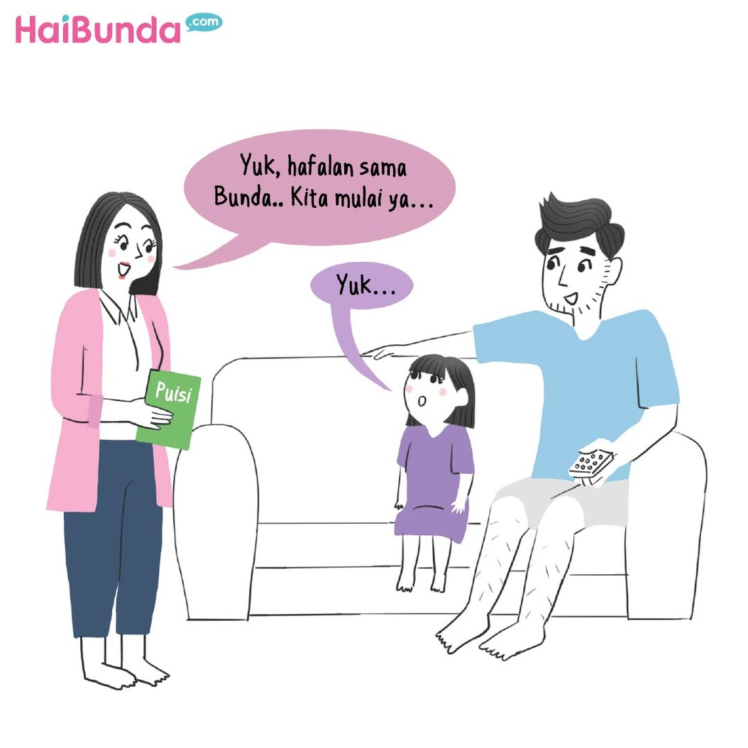 Komik Ujian Hafalan Menguji Kesabaran