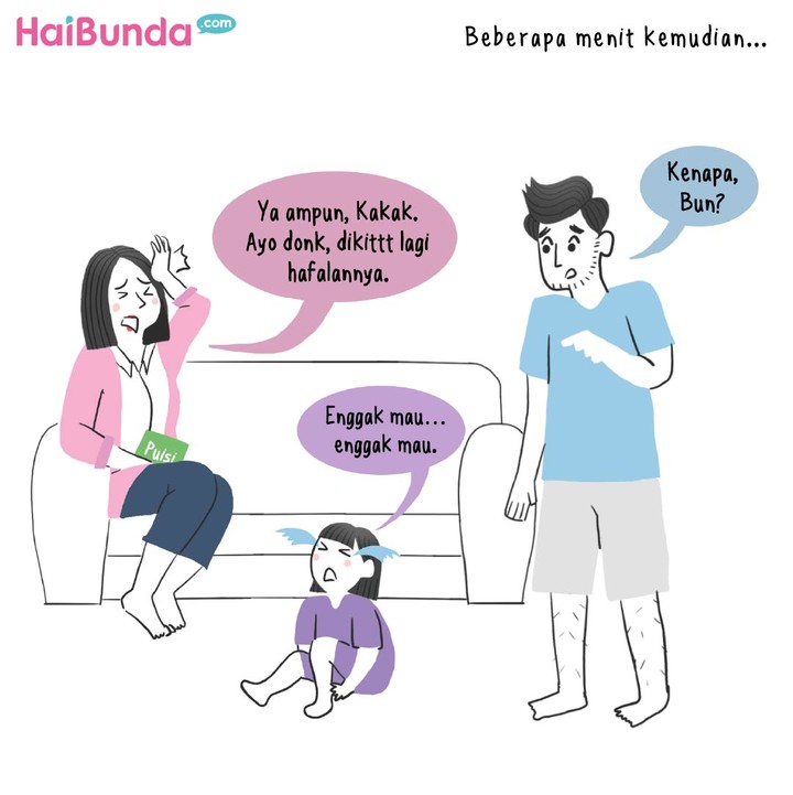 Komik Ujian Hafalan Menguji Kesabaran