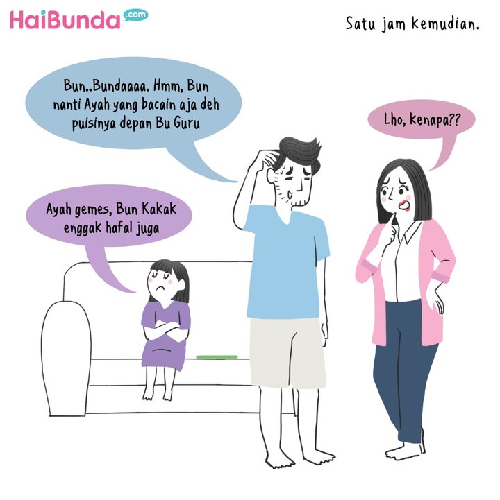 Komik Ujian Hafalan Menguji Kesabaran