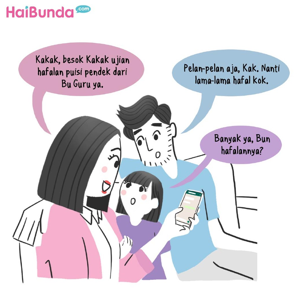 Komik Ujian Hafalan Menguji Kesabaran