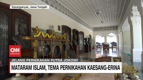 VIDEO: Mataram Islam, Tema Pernikahan Kaesang-Erina