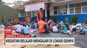 VIDEO: Kegiatan Belajar Mengajar di Lokasi Gempa