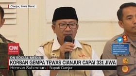 VIDEO: Korban Gempa Tewas Cianjur Capai 331 jiwa