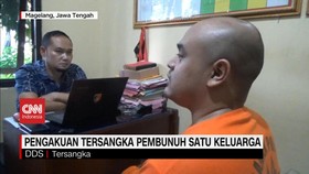 VIDEO: Pengakuan Tersangka Pembunuh Satu Keluarga
