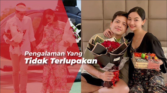 Lagi Bulan Madu, Glenca Chysara Beri Rendi Jhon Kejutan Ultah Naik Helikopter