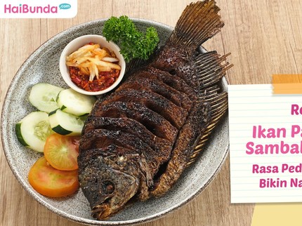 Resep Ikan Panggang Sambal Mangga, Rasa Pedas Segarnya Bikin Nambah, Bun