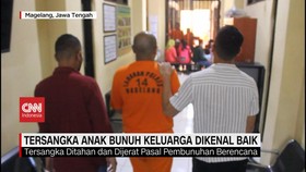 VIDEO: Tersangka Anak Bunuh Keluarga Dikenal Baik