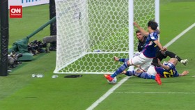 VIDEO: Detik-detik Gol Kontroversial Jepang yang Sah Versi VAR
