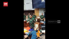 VIDEO: Momen Yudo Margono Ikuti Fit and Proper Test Calon Panglima TNI