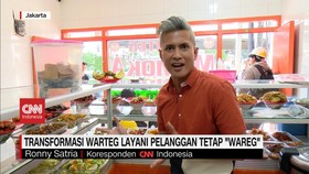 VIDEO: Transformasi Warteg Layani Pelanggan Tetap 'Wareg'