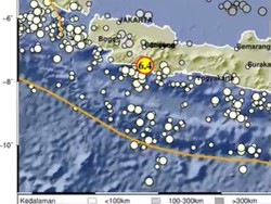 Sejumlah Bangunan di Cianjur Alami Retak-Kaca Pecah Imbas Gempa Garut M 6,1