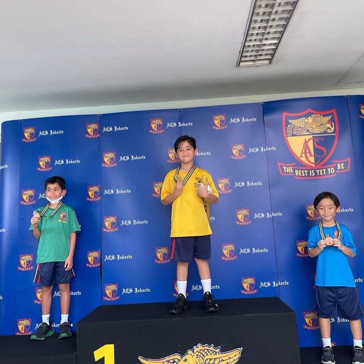 <p>Beberapa waktu yang Rafathar lalu, Rafathar Malik Ahmad meraih prestasi, Bunda. Putra sulung Raffi Ahmad dan Nagita Slavina ini menang dalam kejuaan renang di sekolah. (Foto: Instagram @raffinagita1717)<br /><br /><br /></p>