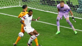img-title Gol Ajaib Haji Wright, Van Dijk Bingung Bisa Masuk Gawang