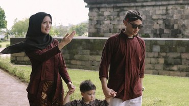 Ngabuburit Naik Motor Bareng Rezky Aditya & Anak, Citra Kirana Senyum Semringah