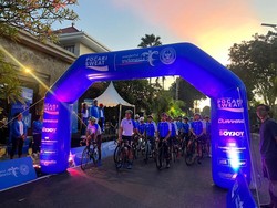 Ratusan Cyclist Kagumi Alam Bali di Sepanjang Jalur Sport Ride Tourism