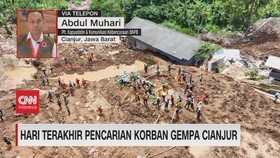VIDEO: Pencarian Korban Gempa Cianjur Diperpanjang
