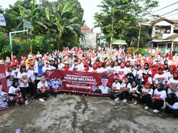 Komunitas Senam Bekasi Deklarasi Dukung Ganjar Jadi Capres RI 2024