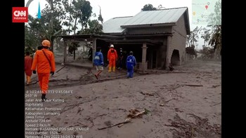 VIDEO: Penampakan Desa Terdampak Semburan Awan Panas Gunung Sumeru