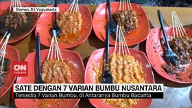 VIDEO: Sate Dengan 7 Varian Bumbu Nusantara