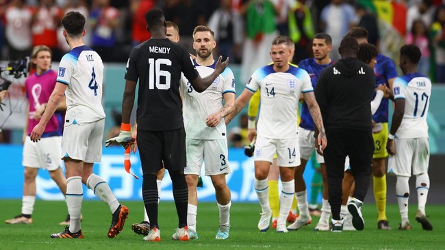 Hasil dan Top Skor Piala Dunia 2022: Inggris Superior, Mbappe Menjauh Inggris menghajar Senegal sedangkan Kylian Mbappe jadi top skor Piala Dunia 2022 usai babak 16 besar, Minggu (4/12) dan Senin (5/12) dini hari WIB.